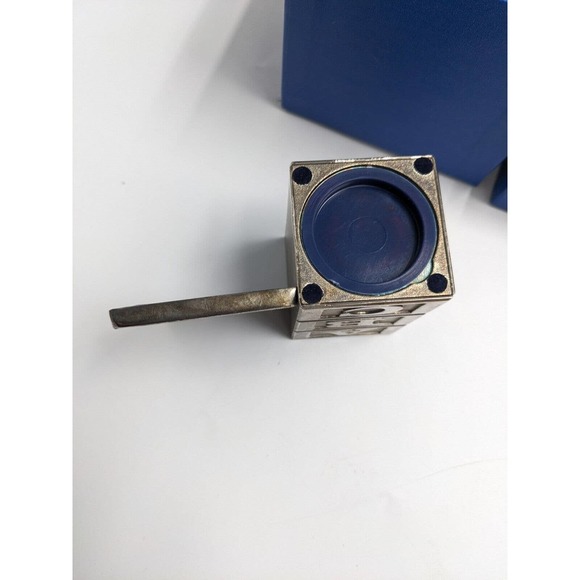 Salisbury Pewter Toy Blocks Bank and Photo Frame Set For New Baby IOB - Picture 6 of 11